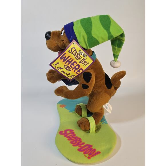 Scooby-Doo Extreme Sports Snowboarding Applause Bendable 12" Witch's Ghost 1999 - Picture 4 of 8
